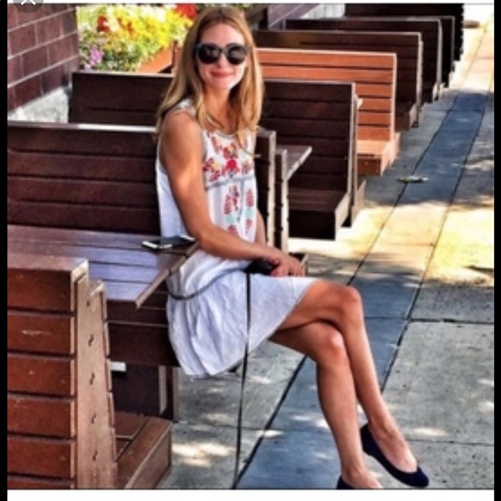 Lover + Friends embroidered beach dress Small